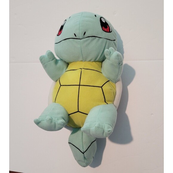 Pokemon Squirtle Turtle Plush Stuffed Animal Toy Nintendo Anime 2019 Toy Factory - Picture 1 of 7
